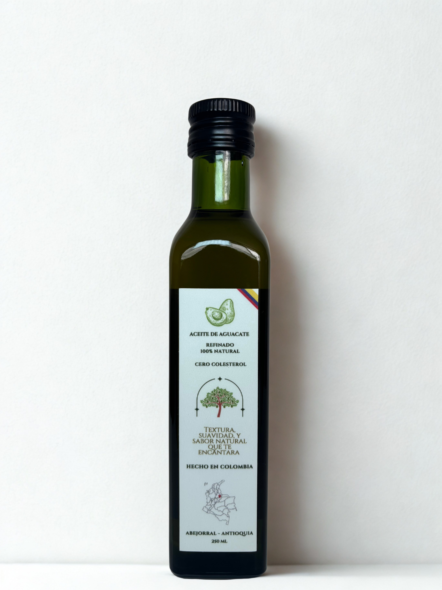 Aceite de Aguacate Refinado 250 ml | Frutos de la Encantada Colombia